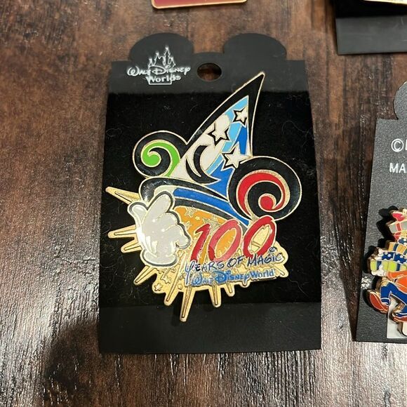 Lot of Walt Disney World 100 Years of Magic Sorcerer's Hat plus other - Picture 2 of 6